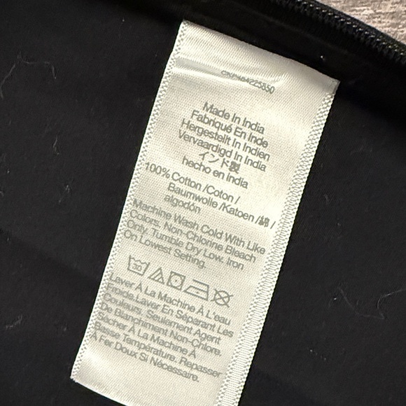 Madewell Elegant Black Wrap Blouse - Picture 5 of 7